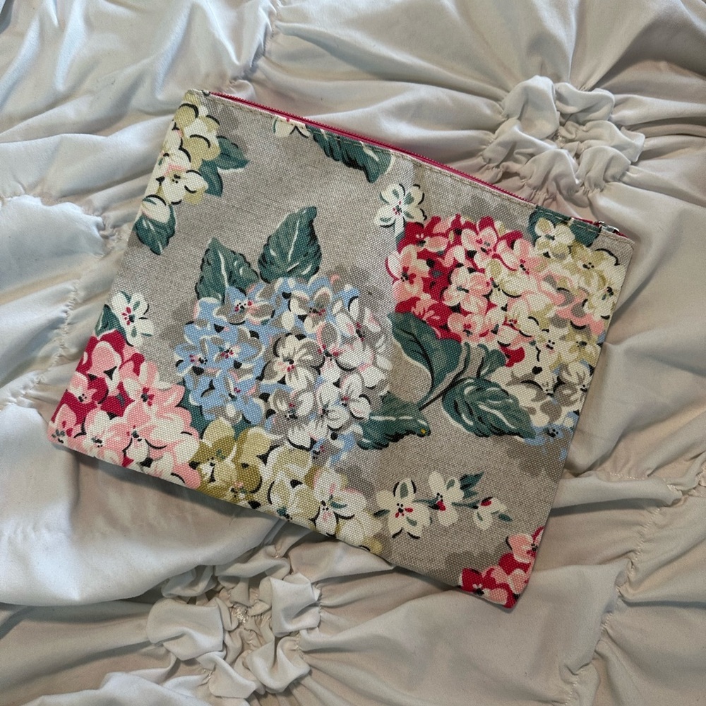Floral Print Pouch